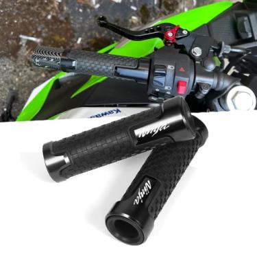 Imagem de Super Vici Pegas adequadas para Ninja 400 650 1000SX ZX-6R ZX-10R ZX-25R - 2025 Punho de guidão de mão todo o ano 2025 ZX6R Acessórios 2025 Ninja 500 Acessórios BK