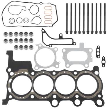 Imagem de Conjunto de juntas de cabeça 1,5L Accord com kit de parafusos de cabeça cilindro de motor compatível com Honda Accord 2018-2022, Civic 2016-2021, CR-V 2017-2021, 1.5L L4 16V Gas Dohc Turbo