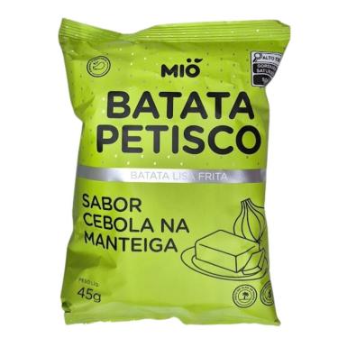 Imagem de Batata Petisco Mió Cebola na Manteiga 45g