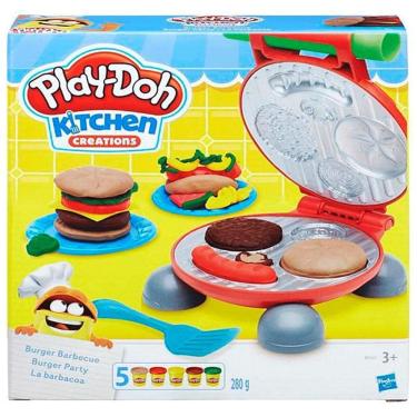 Imagem de Festa Do Hamburguer Play-Doh Hasbro Ref:B5521
