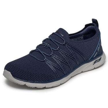 Imagem de SKECHERS Tênis feminino Arch Fit Sunny-Creative Pass, azul-marinho, 35, Azul marino, 6