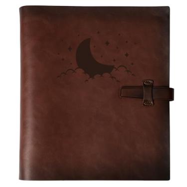 Imagem de Álbum de fotos 10 x 15 cm, 200 fotos, álbuns de fotos de couro genuíno com espaço de escrita com 30 papéis de escrita, viagem, família, casamento, crianças, formatura, ultrassom, bebê, álbum de