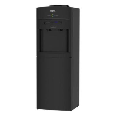 Imagem de Bebedouro Coluna para Garrafão Mineralle Compressor EOS, Preto, 110V