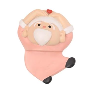 Imagem de MotiveTech Coleção de enfeites de painel de carro chinês imortal, desenho animado, de computador, decoração para espelho retrovisor de TV, Rosa