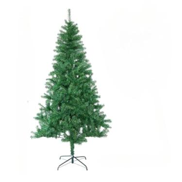 Imagem de Árvore de Natal Completa Pinheiro 2,10m - 600 Galhos Cheia Premium Verde, Decoração Premium para Casa e Festas(150cm 300Galhos - Pé Ferro)