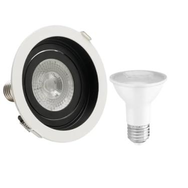 Imagem de SAVE ENERGY - Spot Embutir Redondo Recuado PAR20 + Lâmpada LED 6W 2700K E27 Save Energy