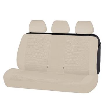 Imagem de Capas de assento de carro Flying Banner Rear Bench Neoprene Beige