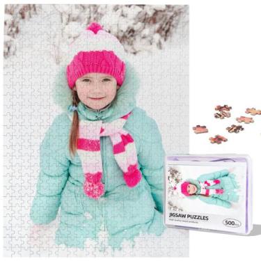 Imagem de Quebra-cabeça personalizado de 300/500/1000 peças com foto - Marca Pró