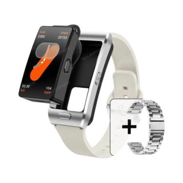 Imagem de Relógio Inteligente Unissex Com GPS E Bluetooth 2 Em 1 Com Fones De Ou