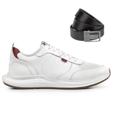 Imagem de Kit Sapatênis Ferracini Moove Masculino + Cinto