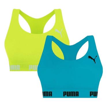 Imagem de Kit 2 Tops Puma Nadador Sem Costura Feminino