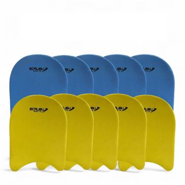 Imagem de Scalibu, Kit com 10 Prançhas de Natação, Piscina, Infantil/Adulto, Pequena, Cores Variadas
