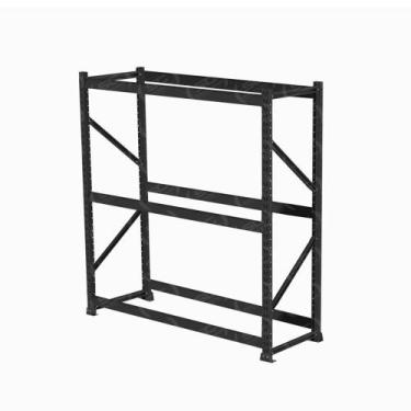 Imagem de Mini Porta Pallet Slim 1,80x0,60x2m Sem Plano Inicial - Sa Gôndolas - 