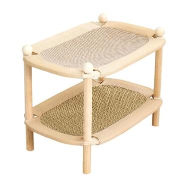 Imagem de MFMEXUL Arranhador de Gato de Papelão de Camada Dupla, Brinquedo Interativo, de Gato Resistente Ao Desgaste, Cama para Gatinho, Animal de Estimação, Style a
