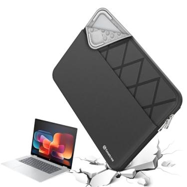 Imagem de Smatree Capa de laptop para notebook HP EliteBook 645/640 G11 de 14 polegadas, capa com bolso para acessórios, zíper YKK, design patenteado de supercanto (E466)