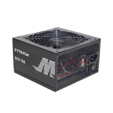 Imagem de Fonte ATX 550W Real K-MEX PCWELLS PK-550 com Cabo