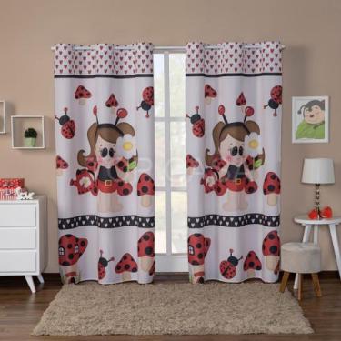 Imagem de Cortina Infantil Estampada Blackout 2,80X 2,20 para Quarto, Criança, B