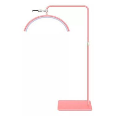 Imagem de Luminaria Meia Lua Estetica Mesa Spa Arco 3 Tons Ajustavel Salao Belez