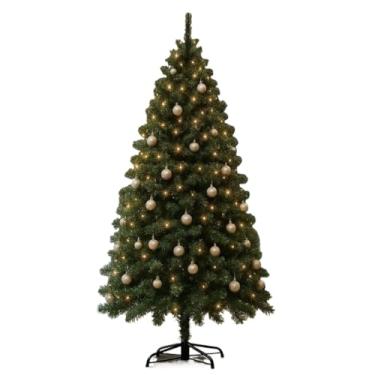 Imagem de Árvore De Natal Pinheiro Luxo 180cm Galhos Cheia(pé-ferro/2,10cm)