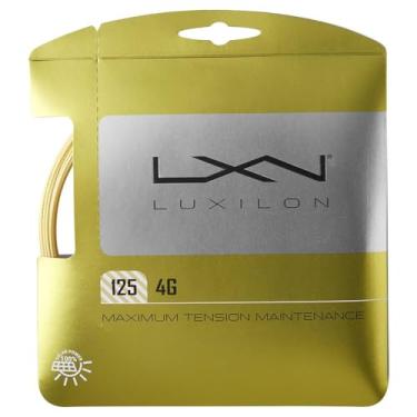 Imagem de Luxilon Corda de tênis 4G, ouro, calibre 16L/1,25 mm