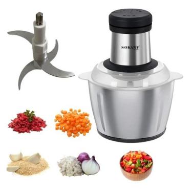 Imagem de Moedor De Carne Eletrico Potente E Silencioso Com 500w - GBG STORE