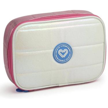 Imagem de Estojo Box Color Up Metalizado Feminino Juvenil Escolar