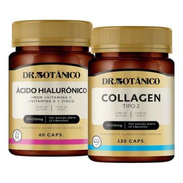 Imagem de Kit Beleza Pele Jovem Ácido Hialurônico + Collageno Tipo 2 - Dr Botâni