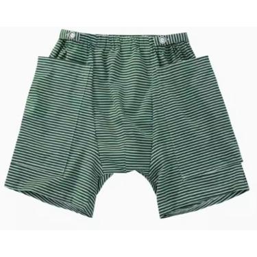 Imagem de Cuecas Para Cateter Para Homens, Cuecas Para Cuidados Com Ostomia Masculinas, Algodão Macio Que Previne Movimentos, Bolsos Laterais Duplos Para Pessoas Incontinentes, G, 3XL