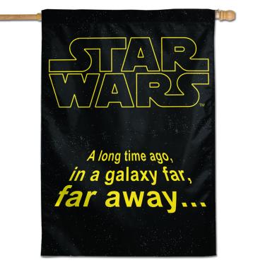 Imagem de WinCraft Bandeira vertical 2 lados 71.1 cm x 101.6 cm Original Trilogy Star Wars EP4 Sabres de luz