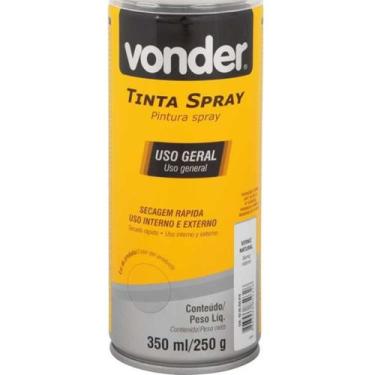 Imagem de Verniz Spray Uso Geral 350ML/250G Vonder