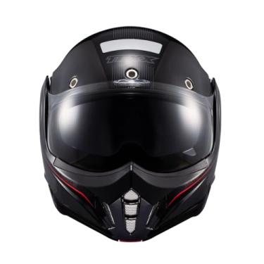 Imagem de Kit Capacete Texx Esc Stratós 180 Journey Azul Vermelho Mediano Com Luva Nomade Preto 5Xl 6Xl Kit Completo De Proteção