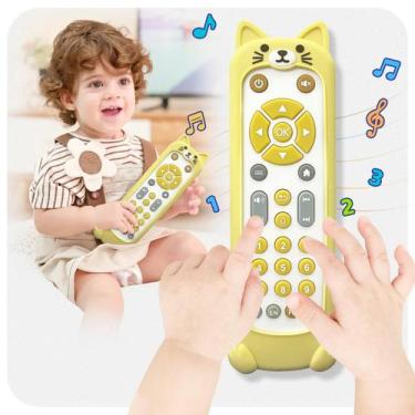 Imagem de Brinquedo de controle remoto para bebês KIRALUMI com capa de silicone 