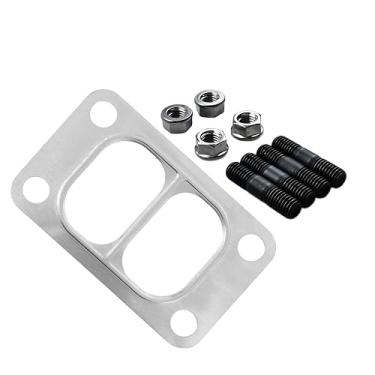 Imagem de XTSZHDSL Porcas de montagem turbo Junta turbo compatível com Dodge Cummins 89-07 5.9L 4 cilindros 4B3.9L Motor 3971421 3818823 3818824 3901356