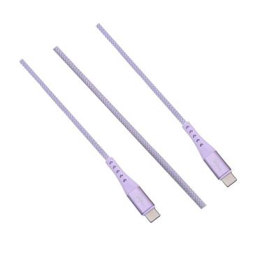 Imagem de Cabo USB-C para USB-C 1,2 m, Originais iPlace, Lilás