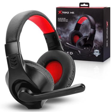 Imagem de Headset Gamer 40Mm Com Fio e Microfone Xtrikeme Hp312-Unissex