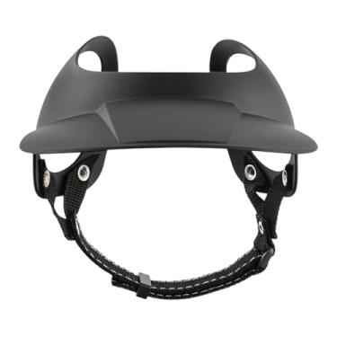 Imagem de Chapéu de praia para cães | Chapéus de proteção solar para cães | Touca respirável ajustável com orifícios de orelha para filhotes de gato, suprimentos para animais de estimação ao ar livre