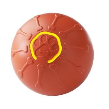 Imagem de Bola de brinquedo para gatos | Brinquedo elétrico automático com luz LED inteligente para gatos - Acessório para animais de estimação para exercícios e estimulação mental, jogos de chão, treinamento