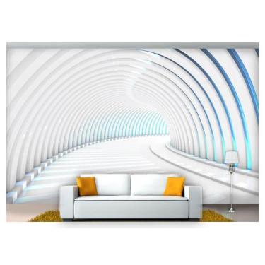 Imagem de Papel De Parede Túnel Profundo Geométrico 3D At51 - Você Decora