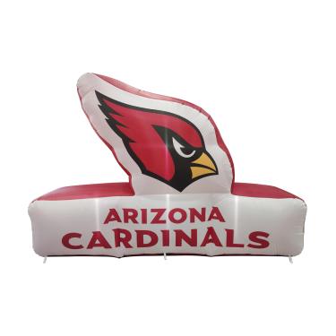 Imagem de FANMATS Mascote inflável NFL Arizona Cardinals – Display inflável autoinflável, ventilador e cordões embutidos, logotipo oficial da equipe – mostre seu espírito durante todo o ano