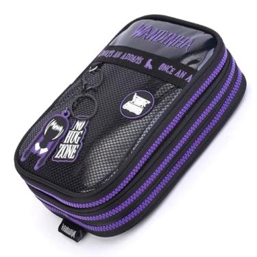 Imagem de Estojo Box Organizador Vandinha Wandinha Seanite (Preto)