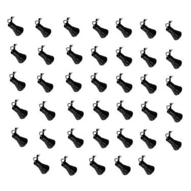 Imagem de Kit 40 Spot Trilho Perfilado Eletro calha Par20 Bulbo OL3 - Hiperlight