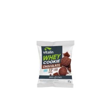 Imagem de Cookie Whey Zero de Chocolate Vitalin 40g