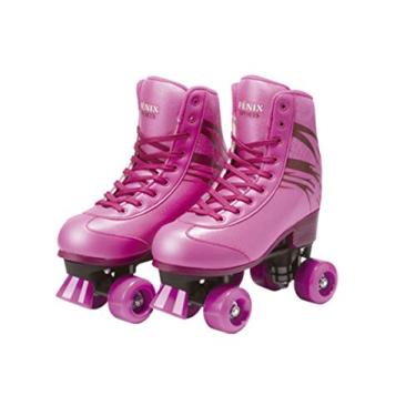 Imagem de Patins Quatro Rodas Roller Skate, Fenix, RL-06R, Rosa
