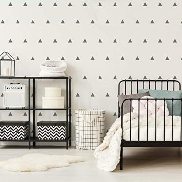 Imagem de Adesivo de Parede Triângulos Prata 121un