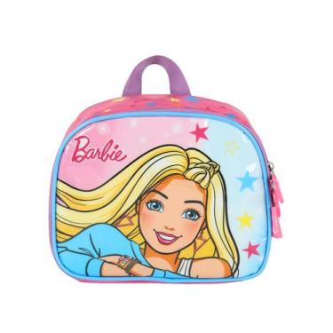 Imagem de Lancheira Térmica Merendeira BARBIE LA42643 Original - Luxcel, azul