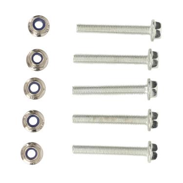 Imagem de HEEPDD Parafusos de Pino de Cisalhamento Helicoidal e Kit de Porca 19M7834, Peças de Reposição para Soprador de Neve 5 Conjuntos de Substituição para Serviço Pesado para Soprador de Neve para Trator