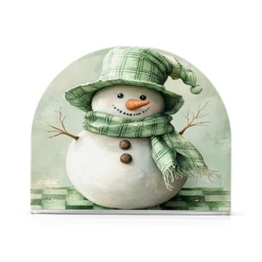 Imagem de xigua Lindo porta-guardanapos de boneco de neve de Natal para mesas - Porta-guardanapos para cozinha, porta-guardanapos de mesa, porta-guardanapos de coquetel, porta-guardanapos de papel230