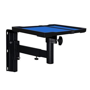 Imagem de Suporte de parede para projetor, suporte de parede retrátil universal com movimento total, suporte para projetor com bandeja (25 cm x 32 cm