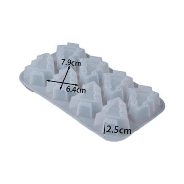 Imagem de Molde De Silicone De Homem De Gengibre Para Árvore De Natal Com 6 Furo