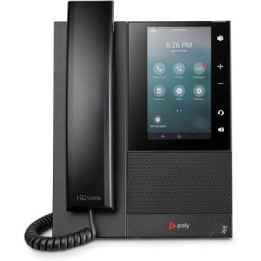 Imagem de Telefone IP Poly CCX 505 - Com fio - Com fio/sem fio - Bluetooth, Wi-Fi - desktop, montagem na parede - preto